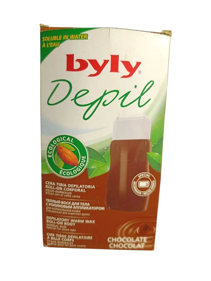 Cera depilatoria de chocolate