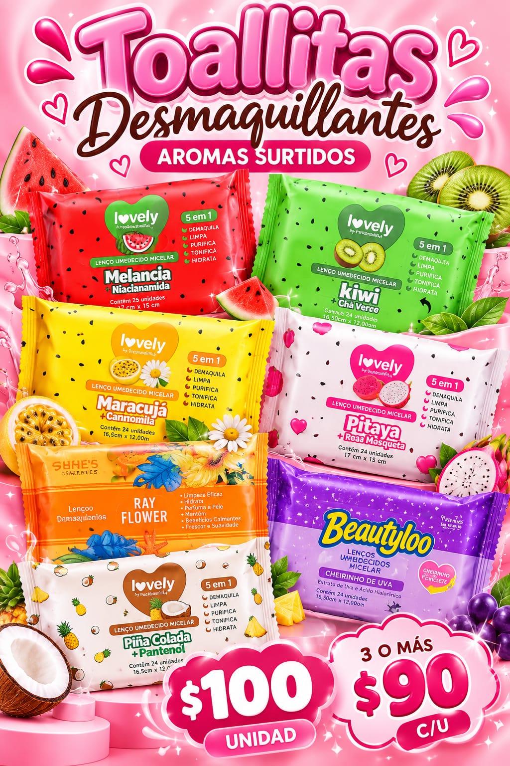 Toallitas Desmaquillantes