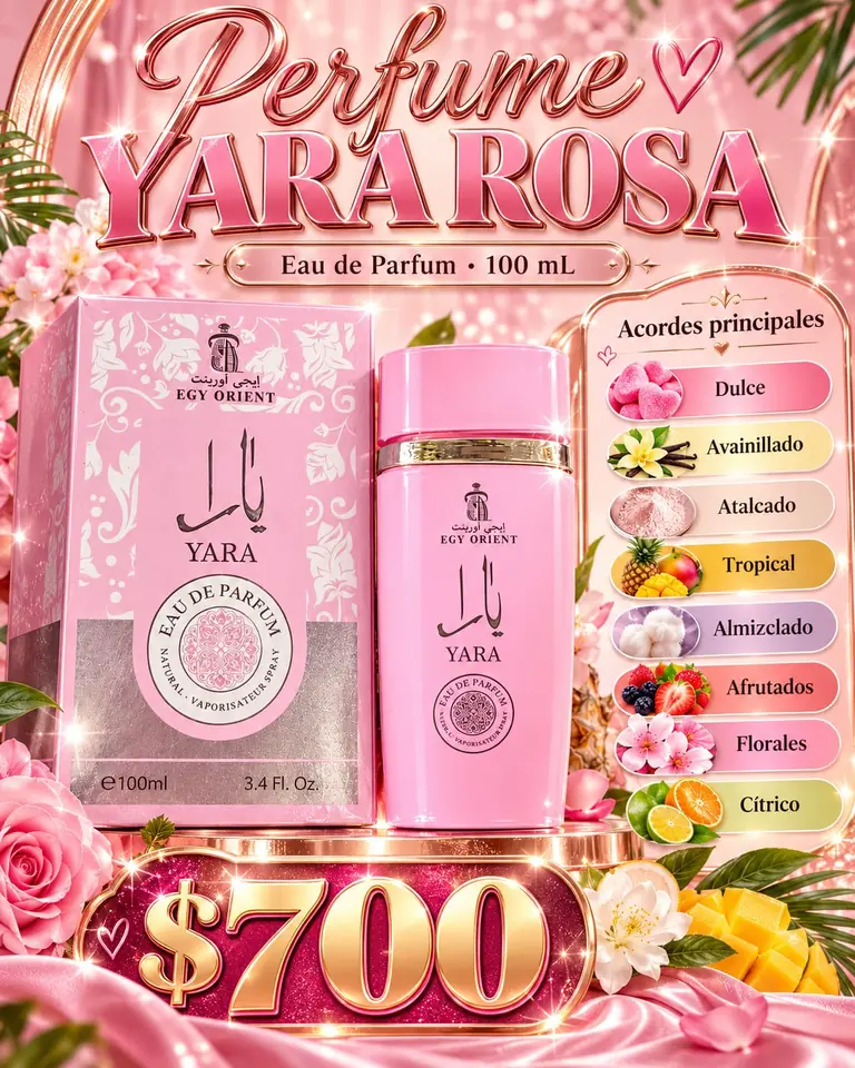 Perfume Yara Rosa