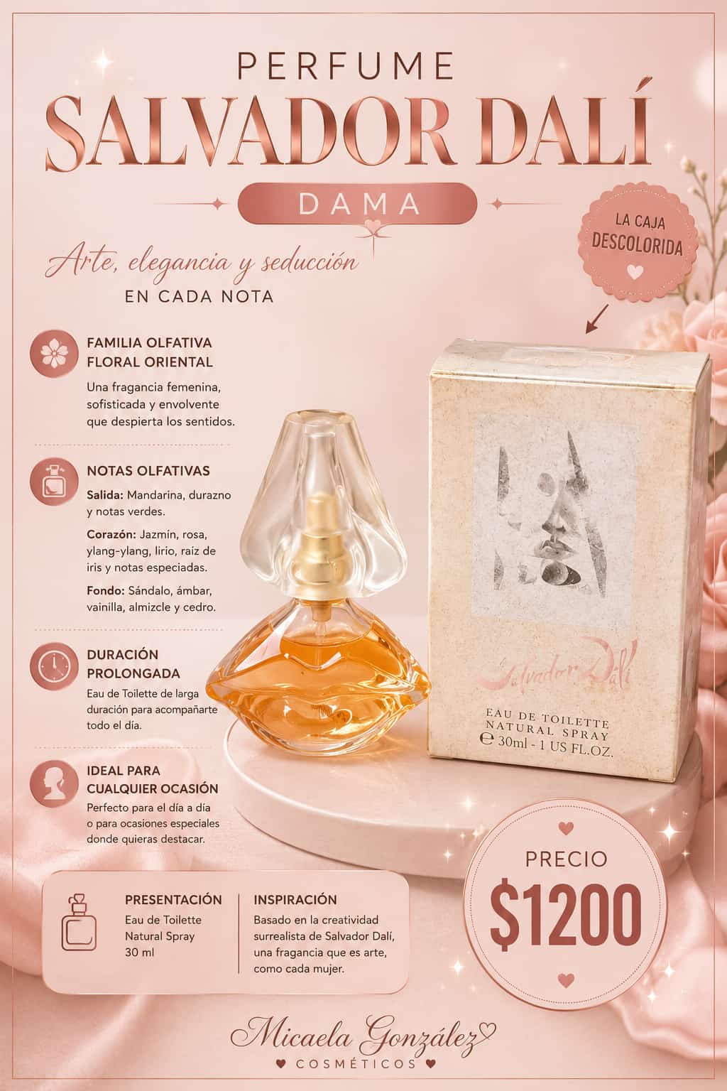 Perfume Salvador Dalí