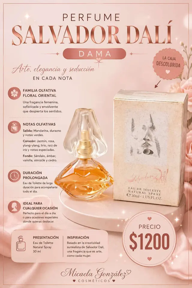 Perfume Salvador Dalí