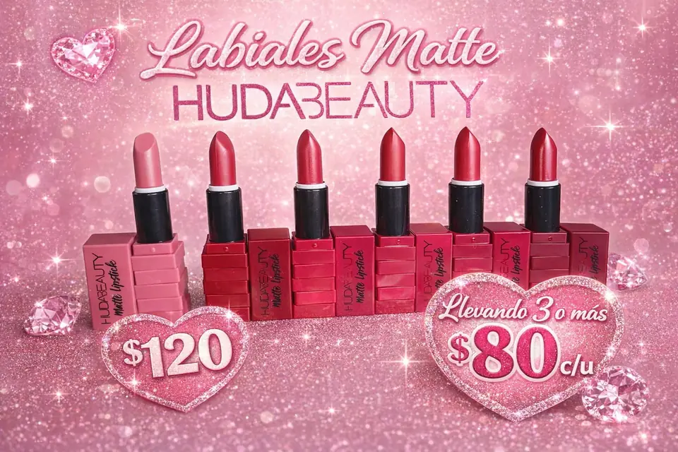 Labiales matte HudaBeauty