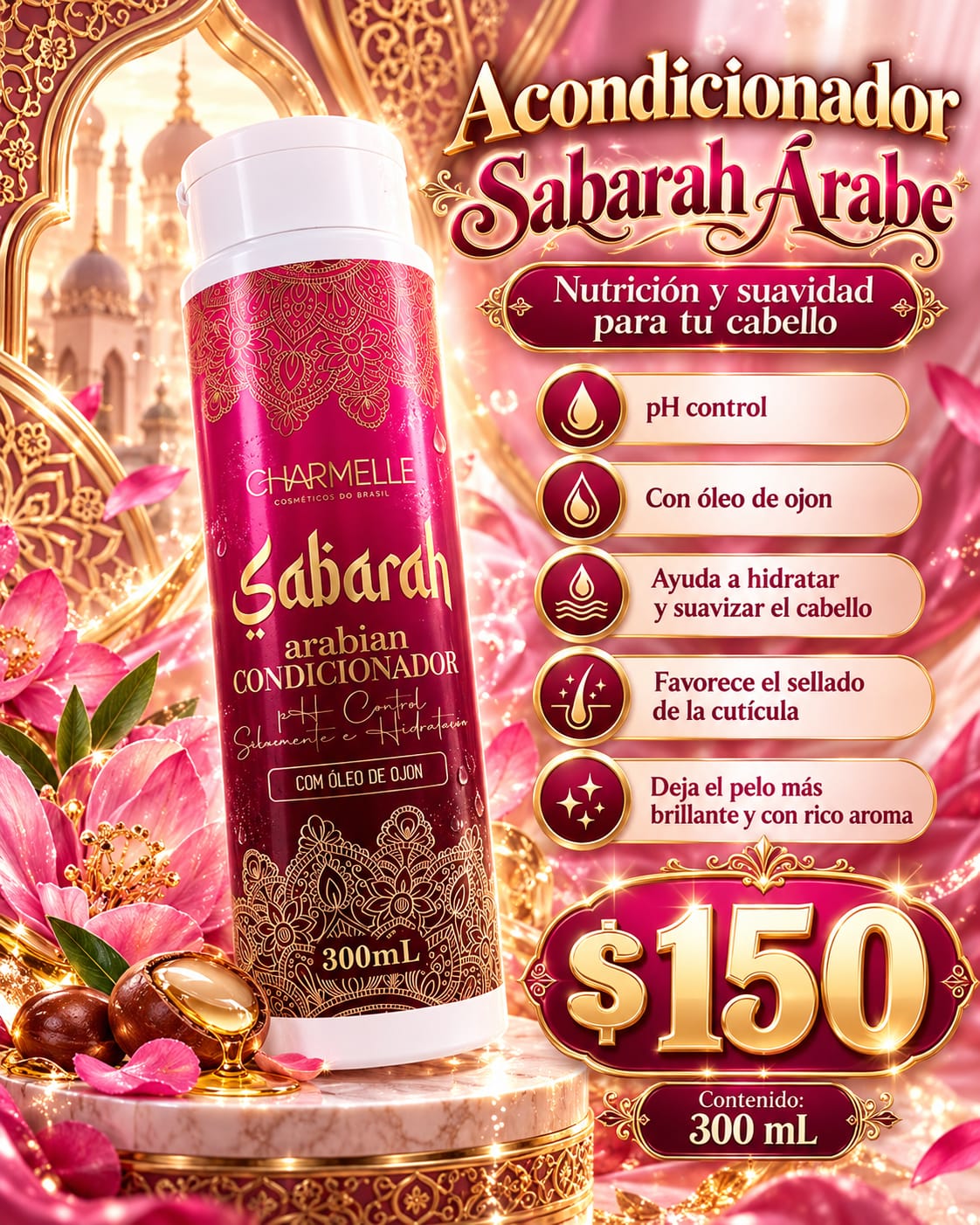 Acondicionador Sabarah árabe