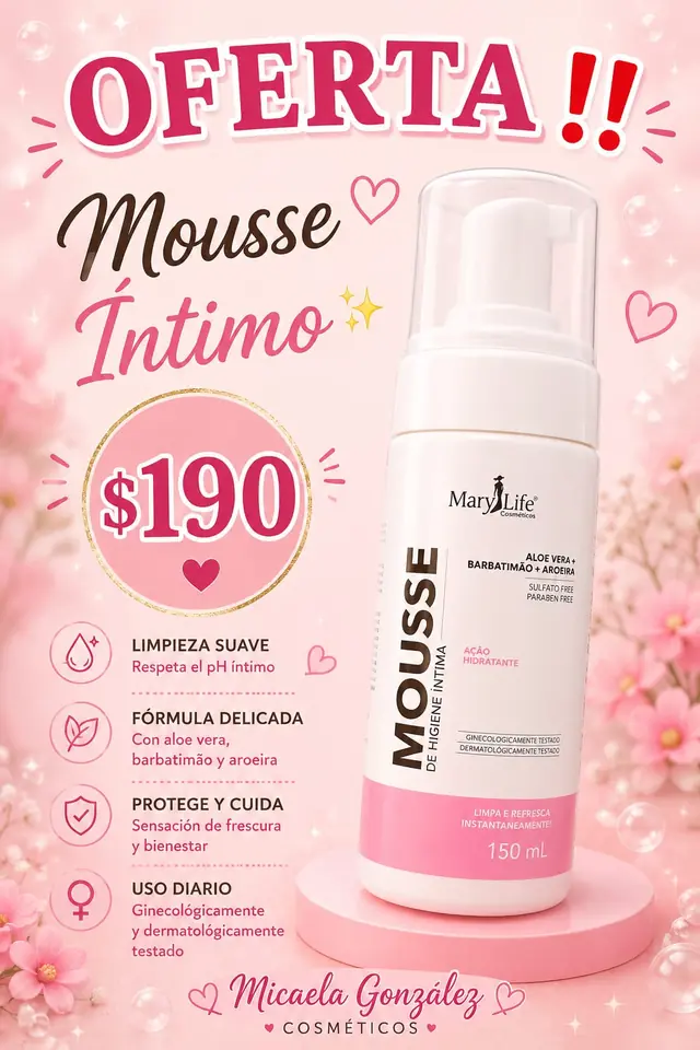 Mousse íntimo