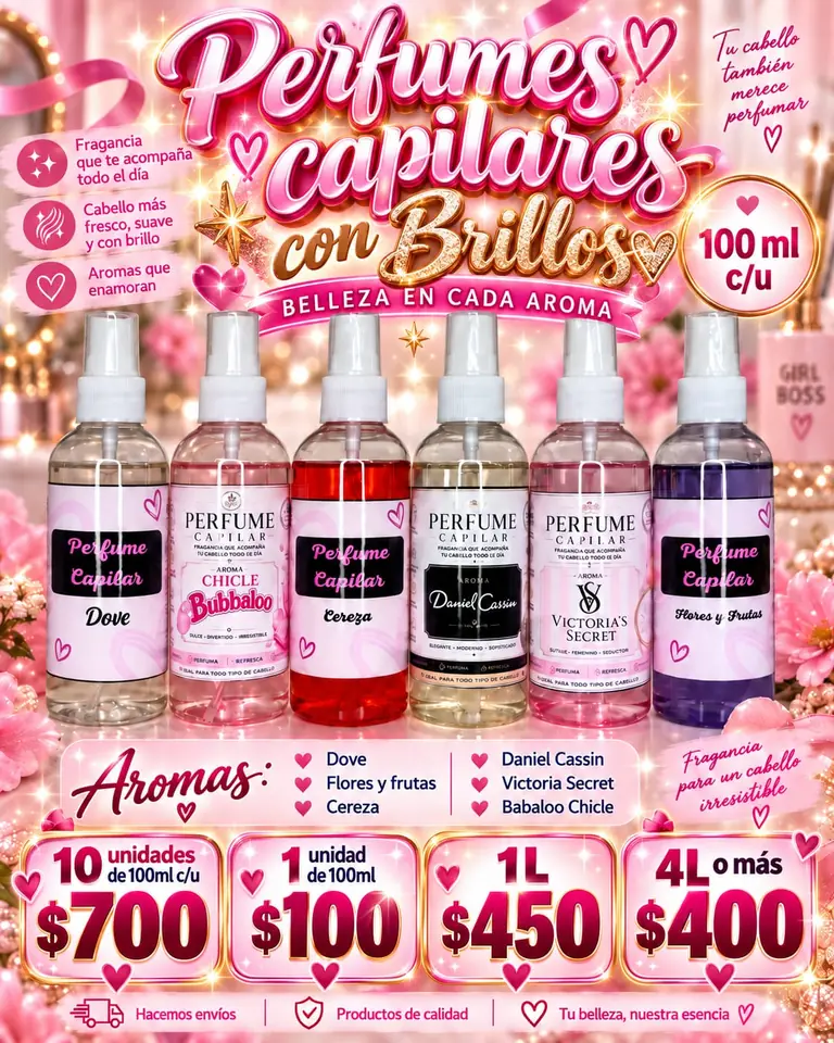 Perfume capilar