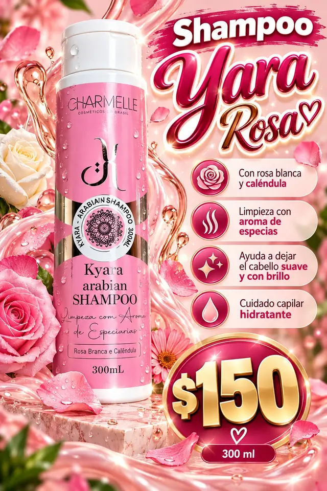 Shampoo Yara Rosa