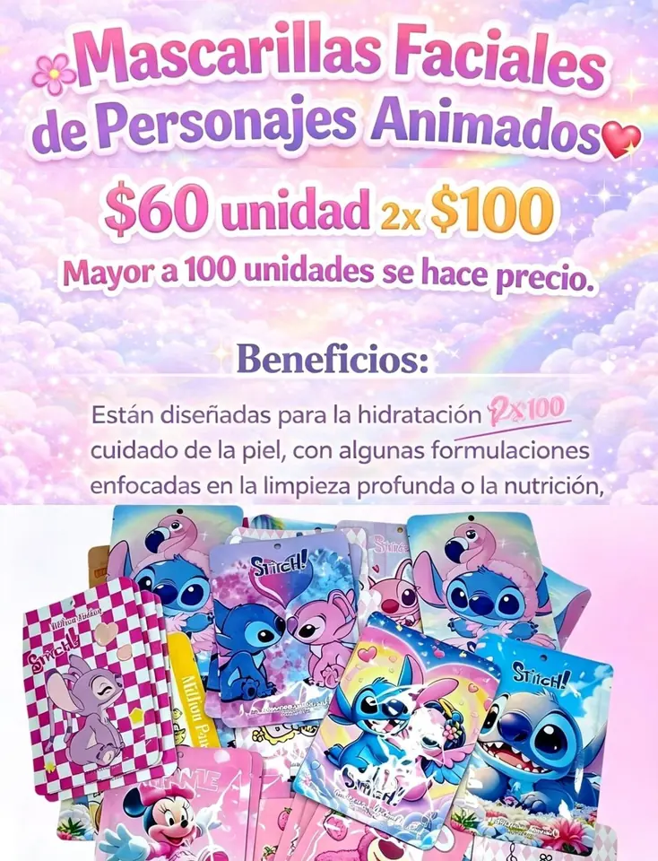 Mascarillas de stich