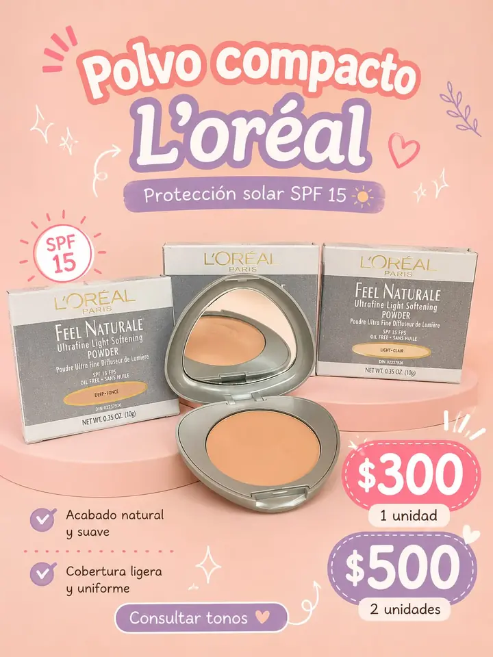 Polvo compacto L´oréal
