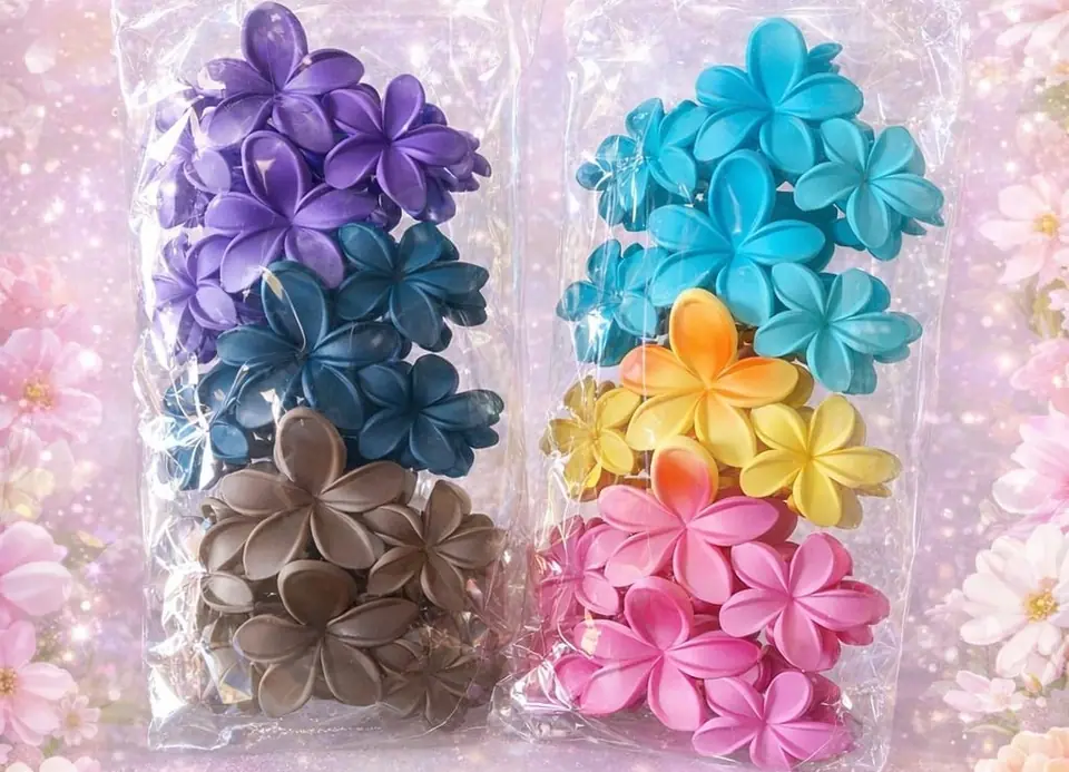 Pinzas flor grande unidad