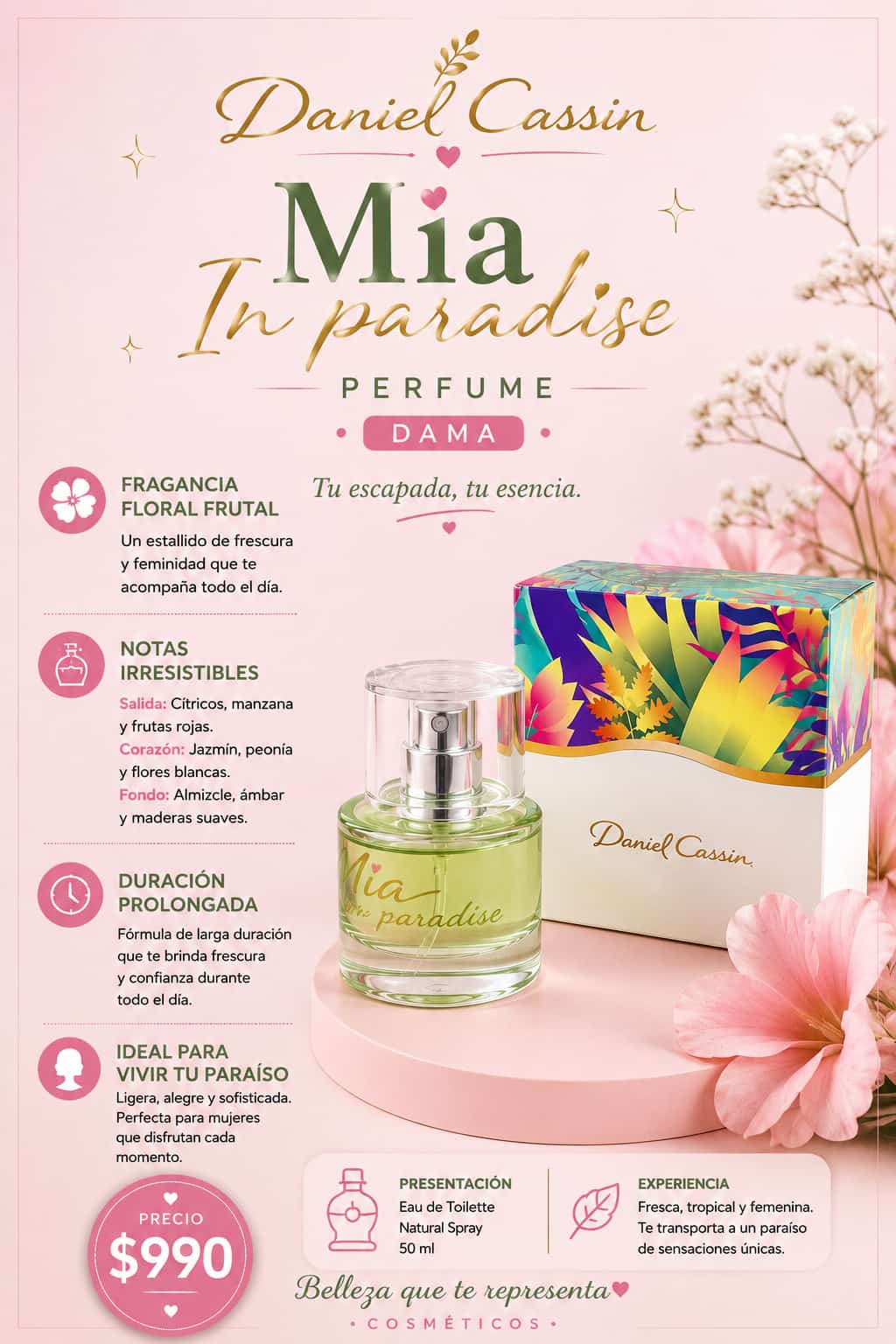 Perfume Daniel Cassin In Paradise