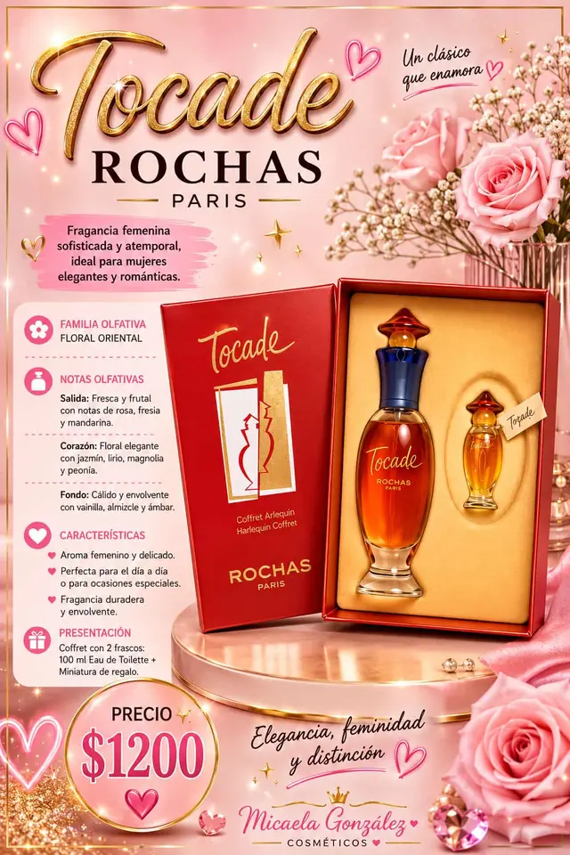 Perfume Tocade Rochas Paris