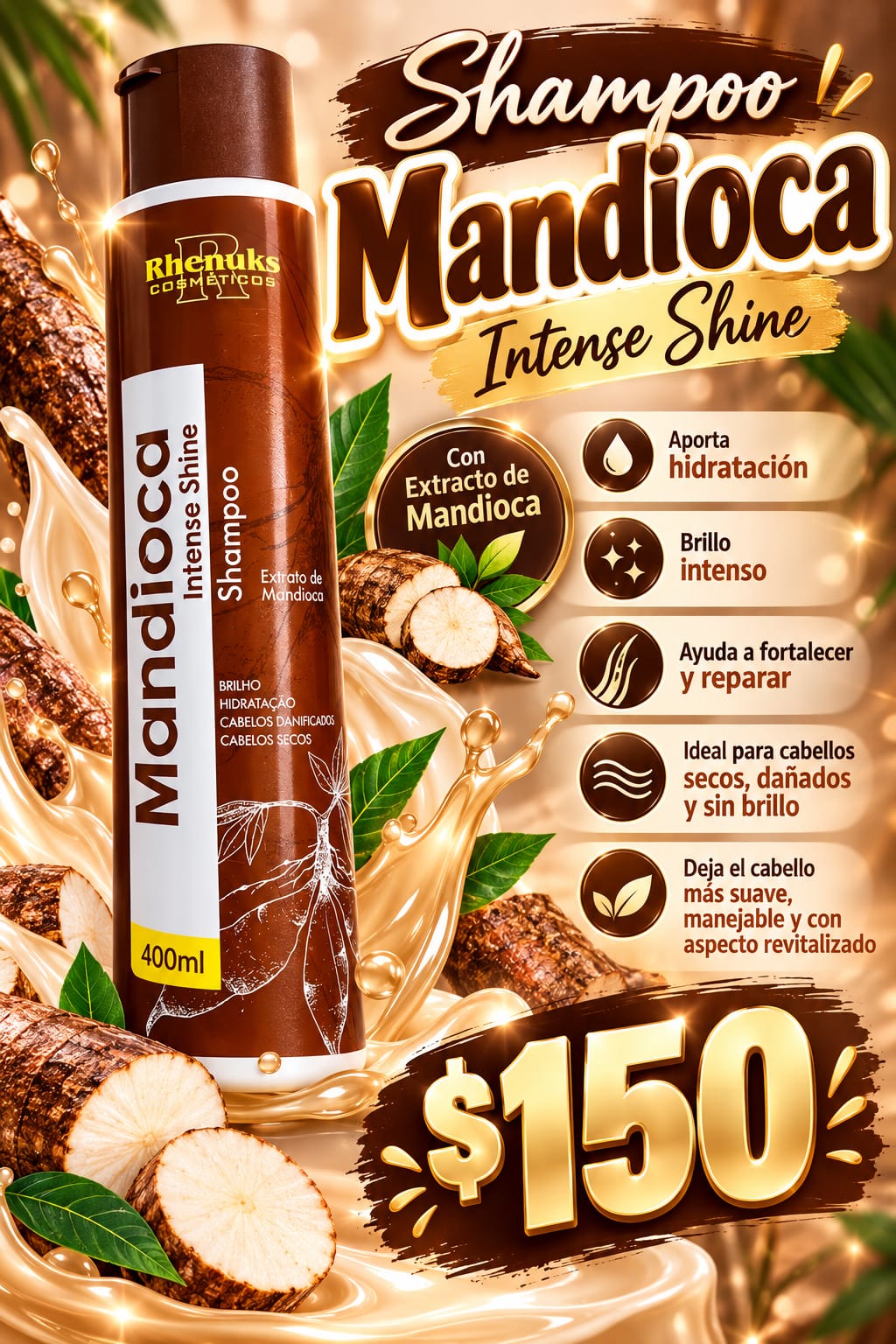 Shampoo Mandioca