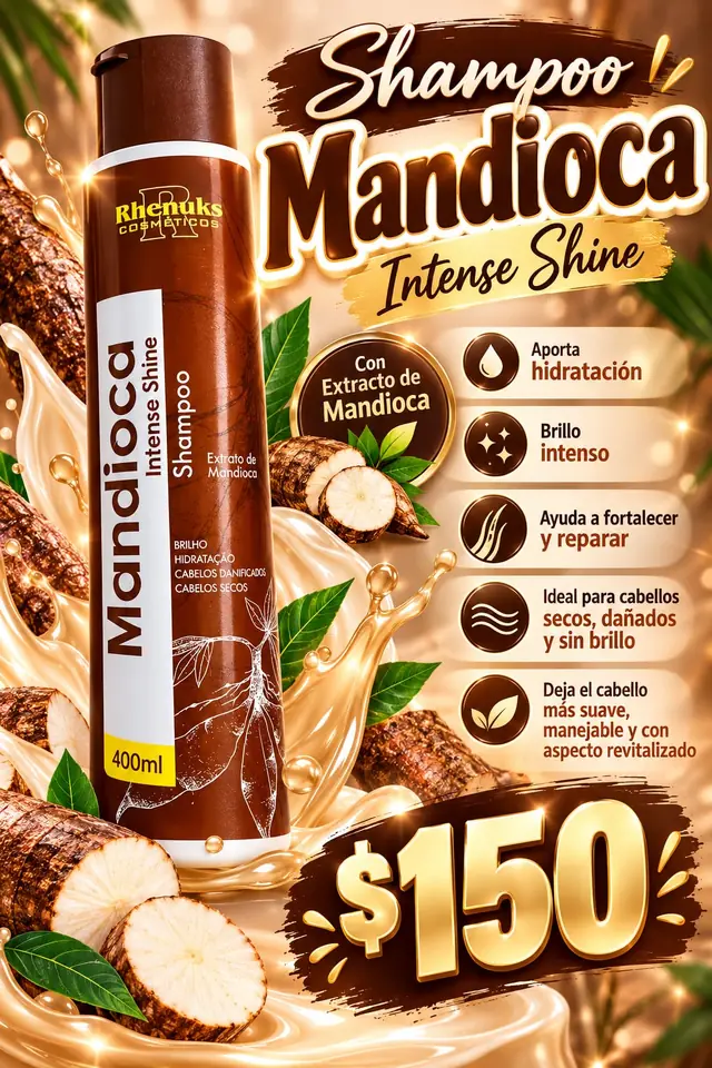Shampoo Mandioca