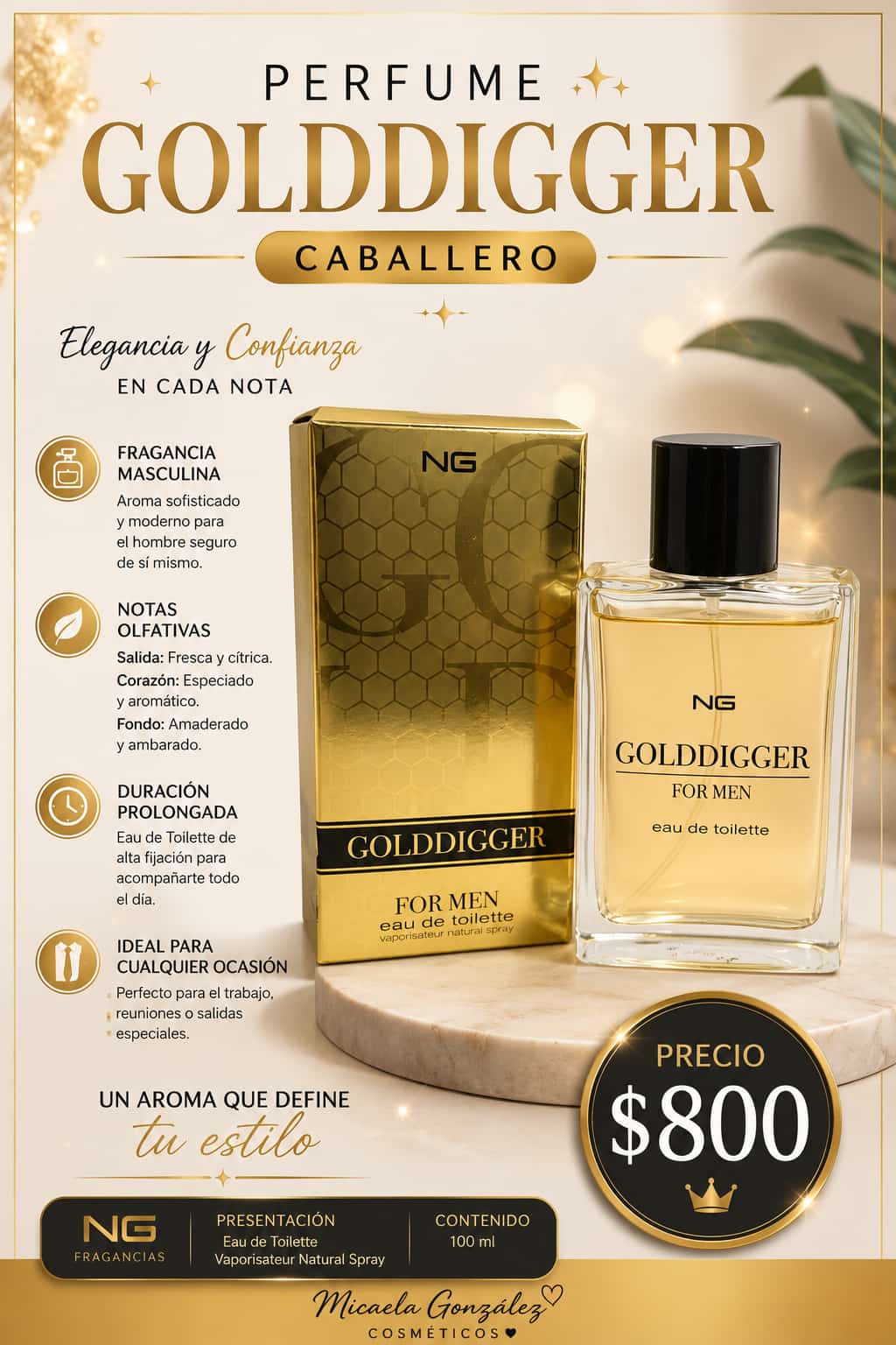 Perfume Golddigger
