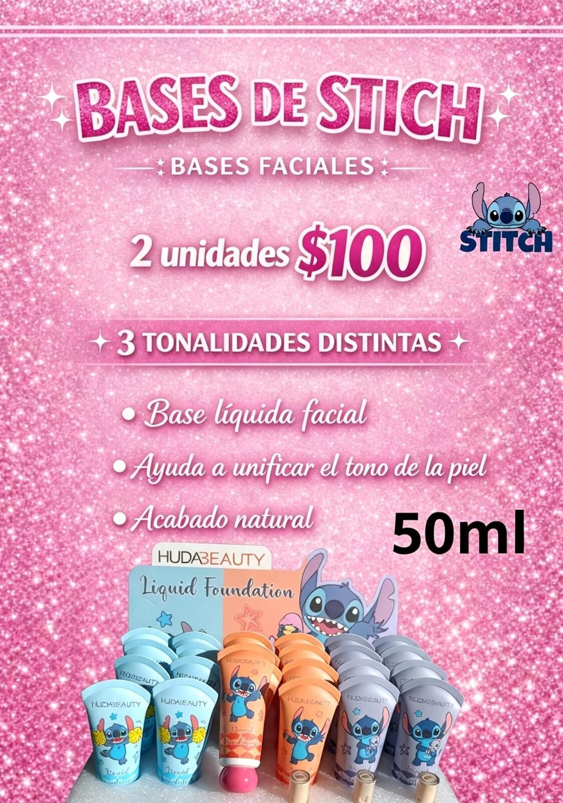 Bases de stich promo 2 unidades
