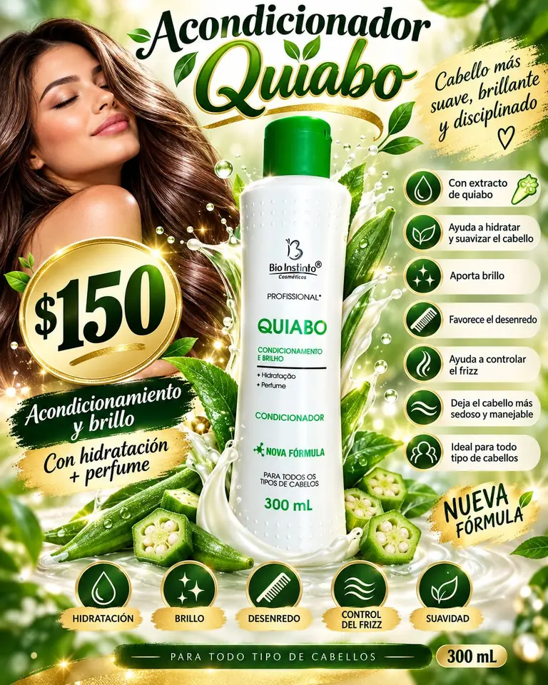 Acondicionador quiabo
