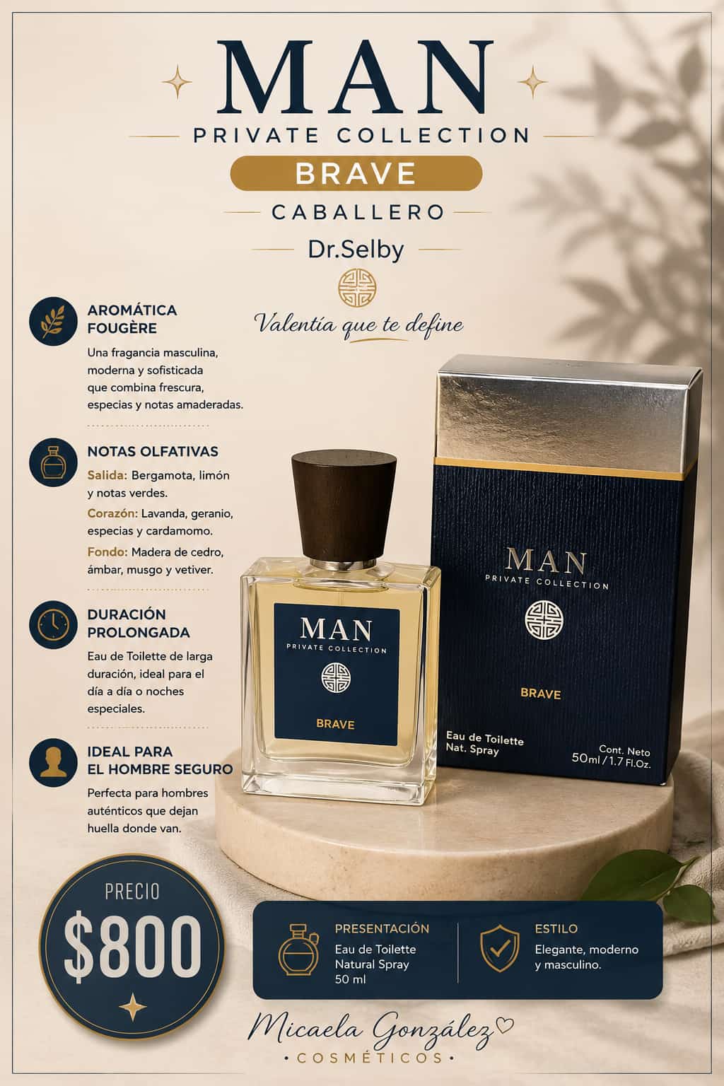Perfume Man Private Collection Brave