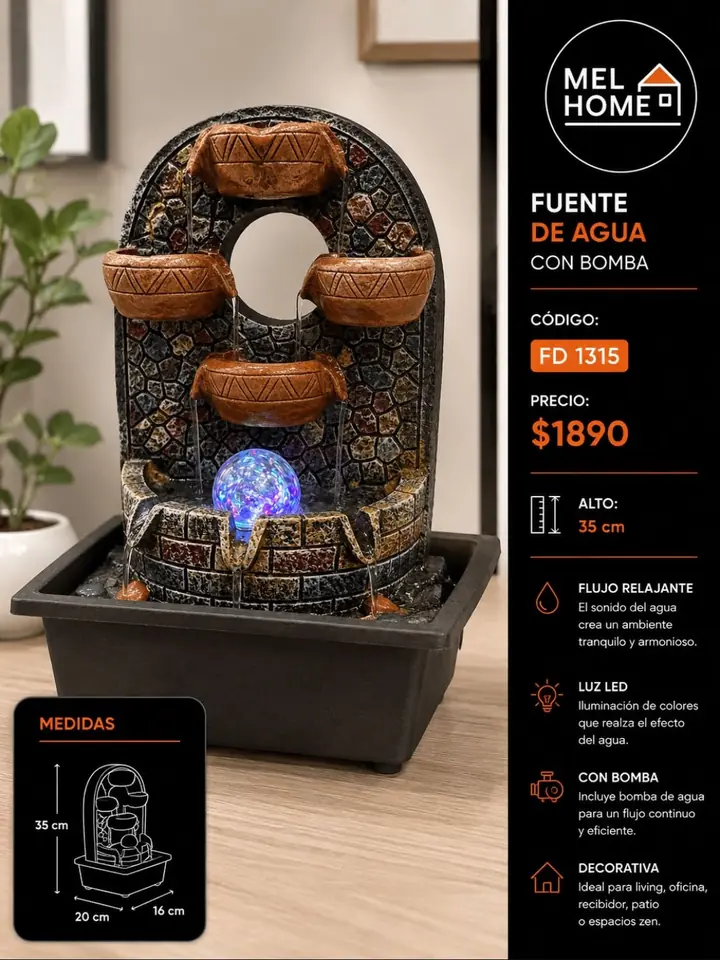Fuente de agua