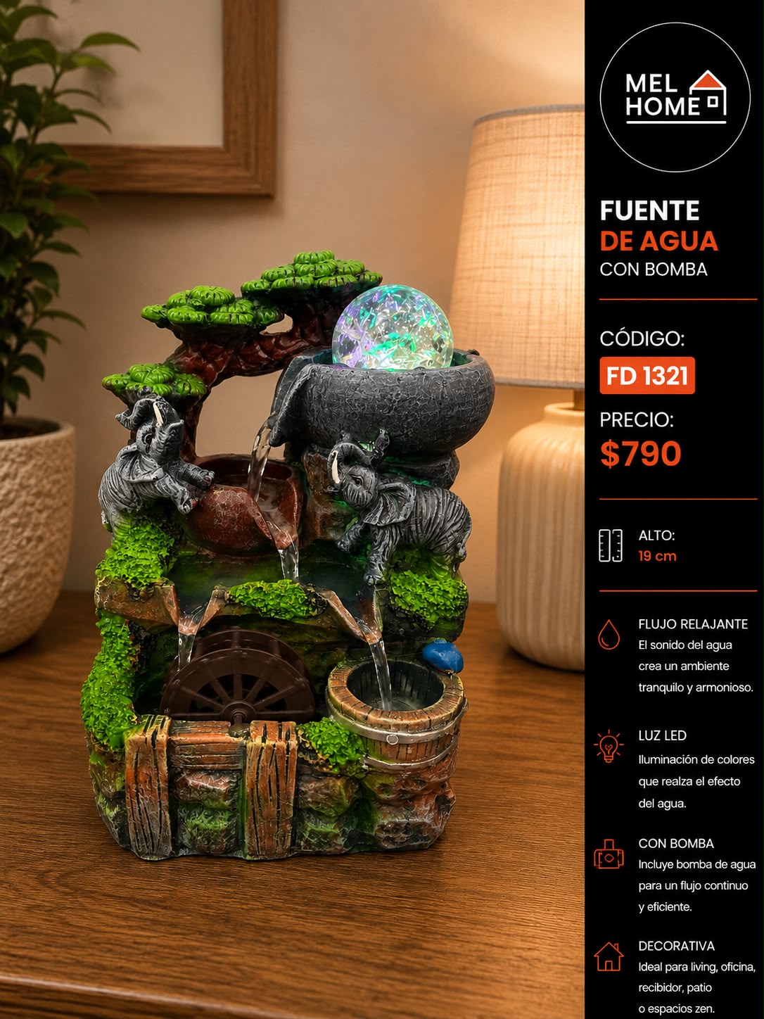 Fuente de agua