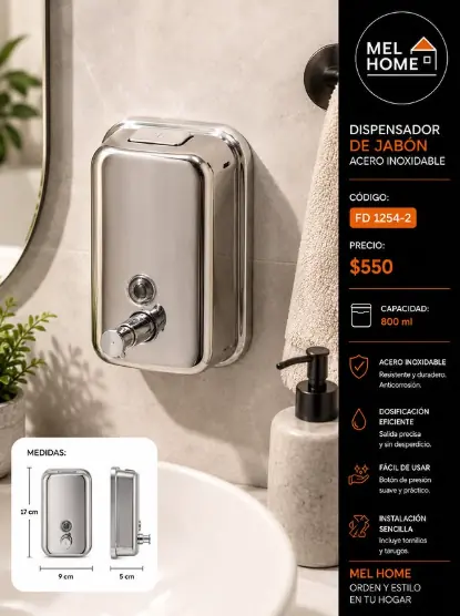 Dispensador de jabón