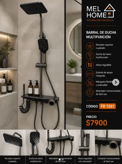Barral de ducha