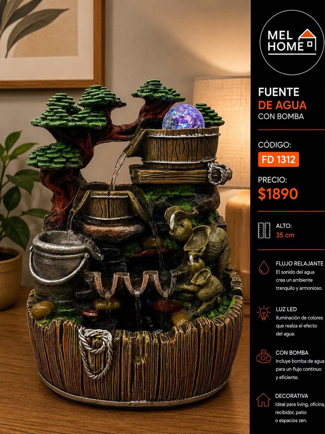 Fuente de agua