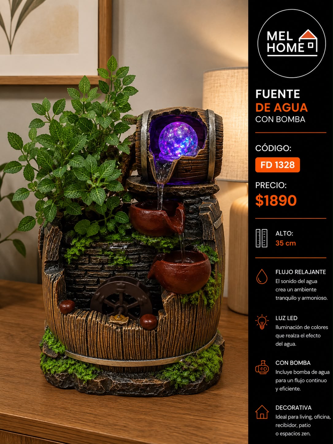 Fuente de agua