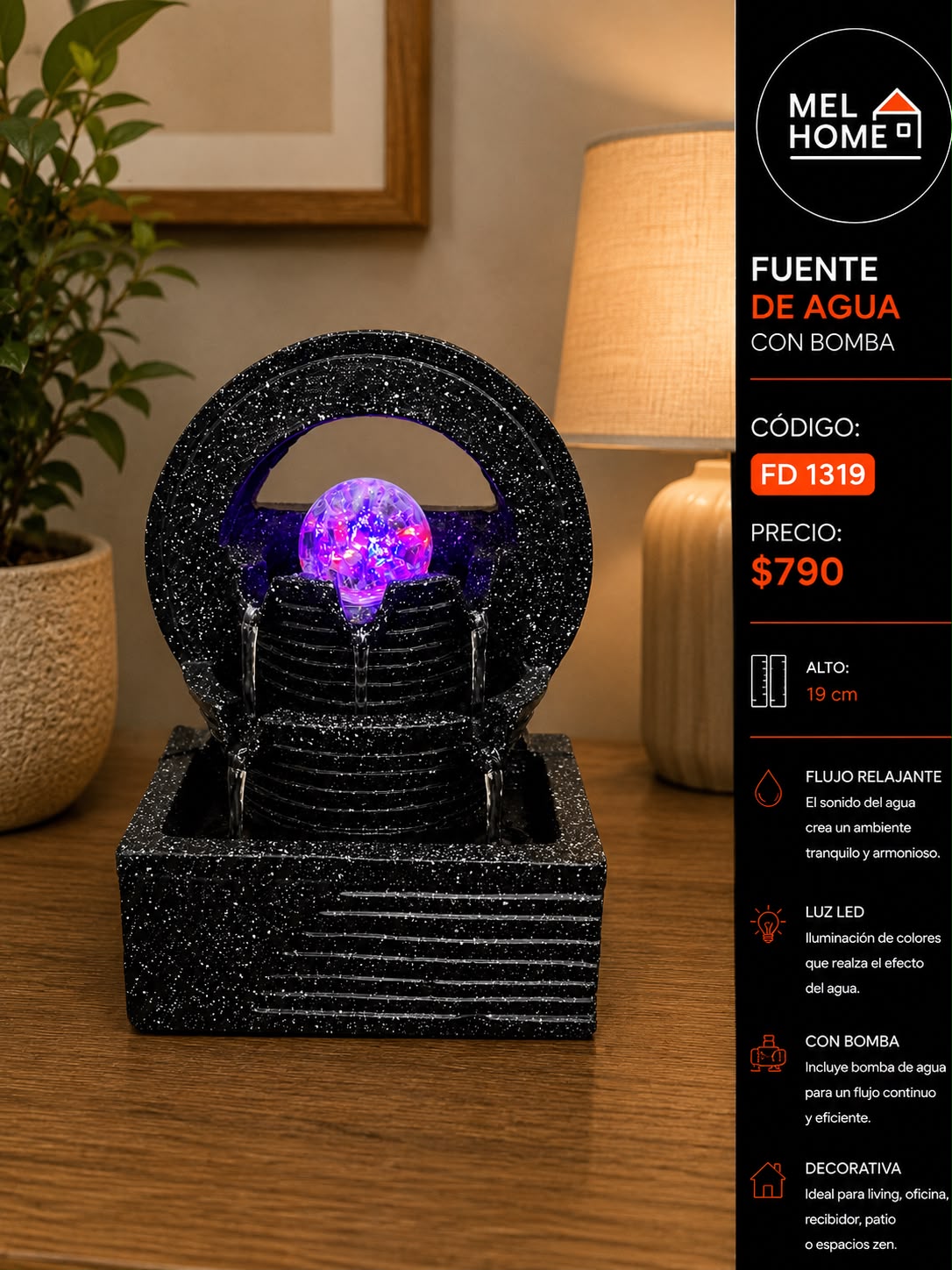 Fuente de agua