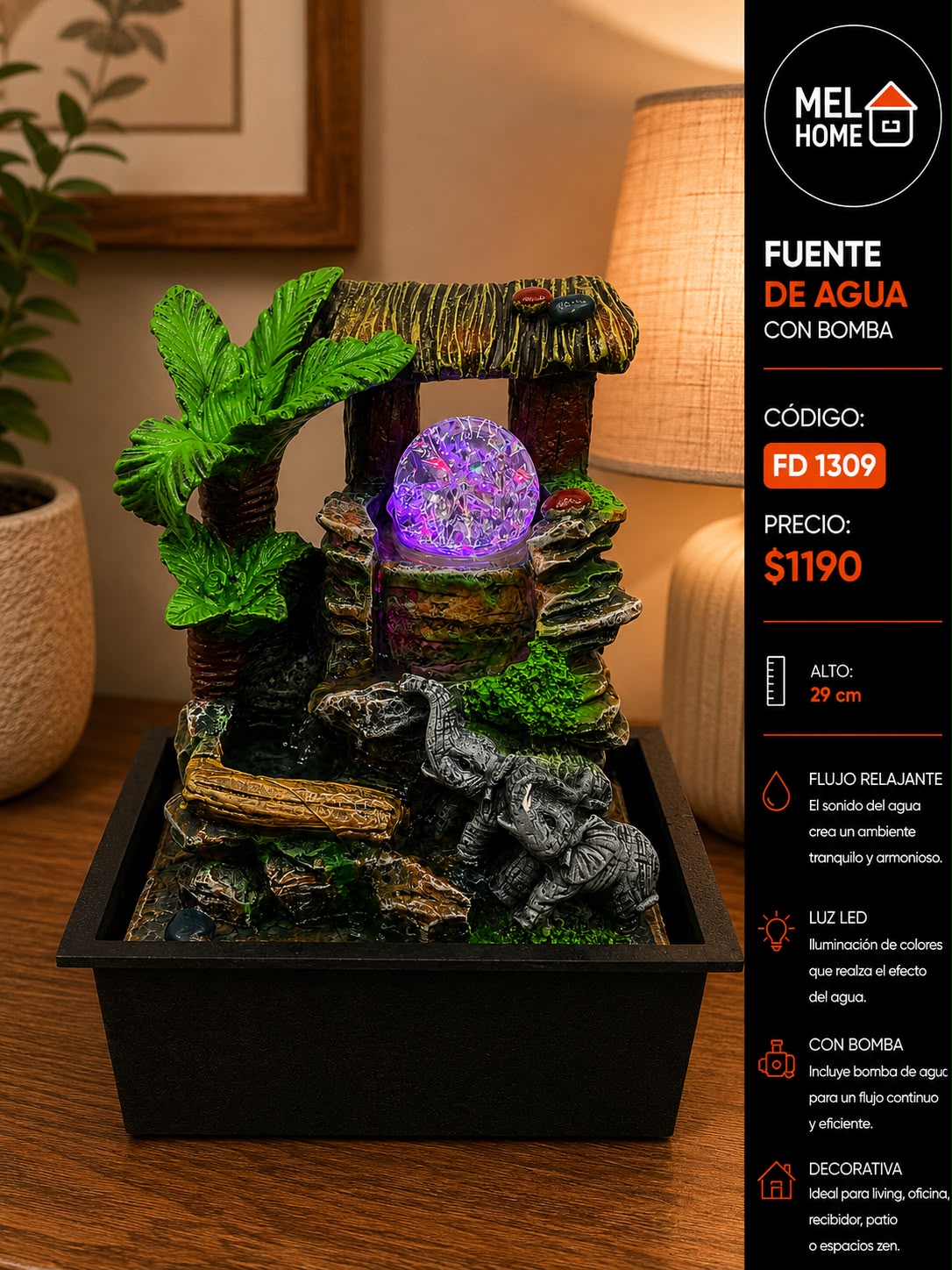 Fuente de agua