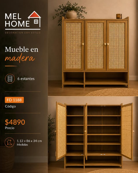 Mueble en madera