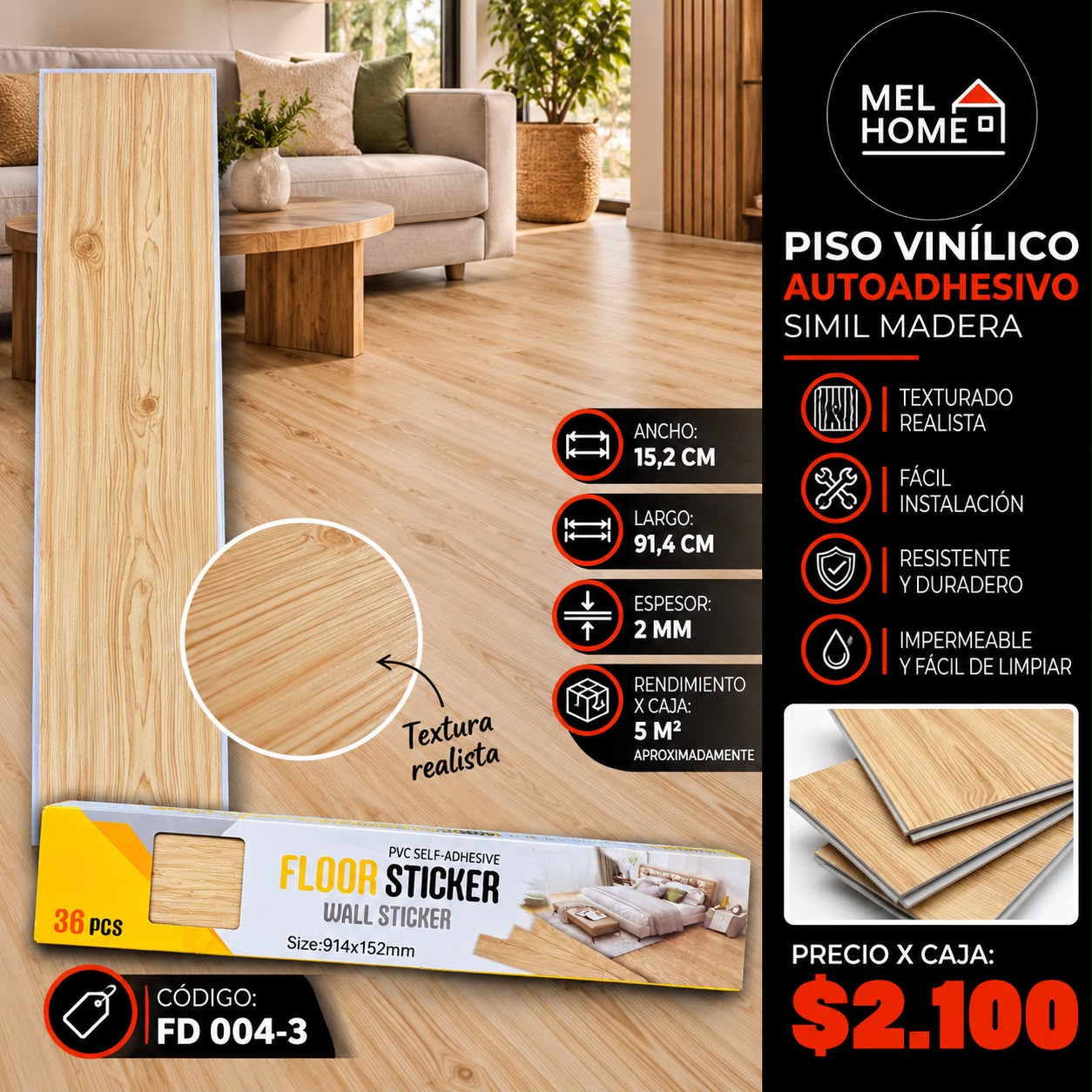 Piso Vinilico