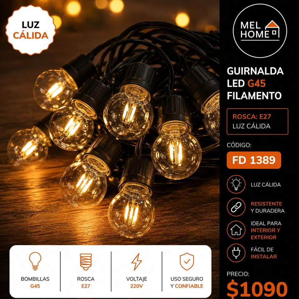 Guirnalda de luz
