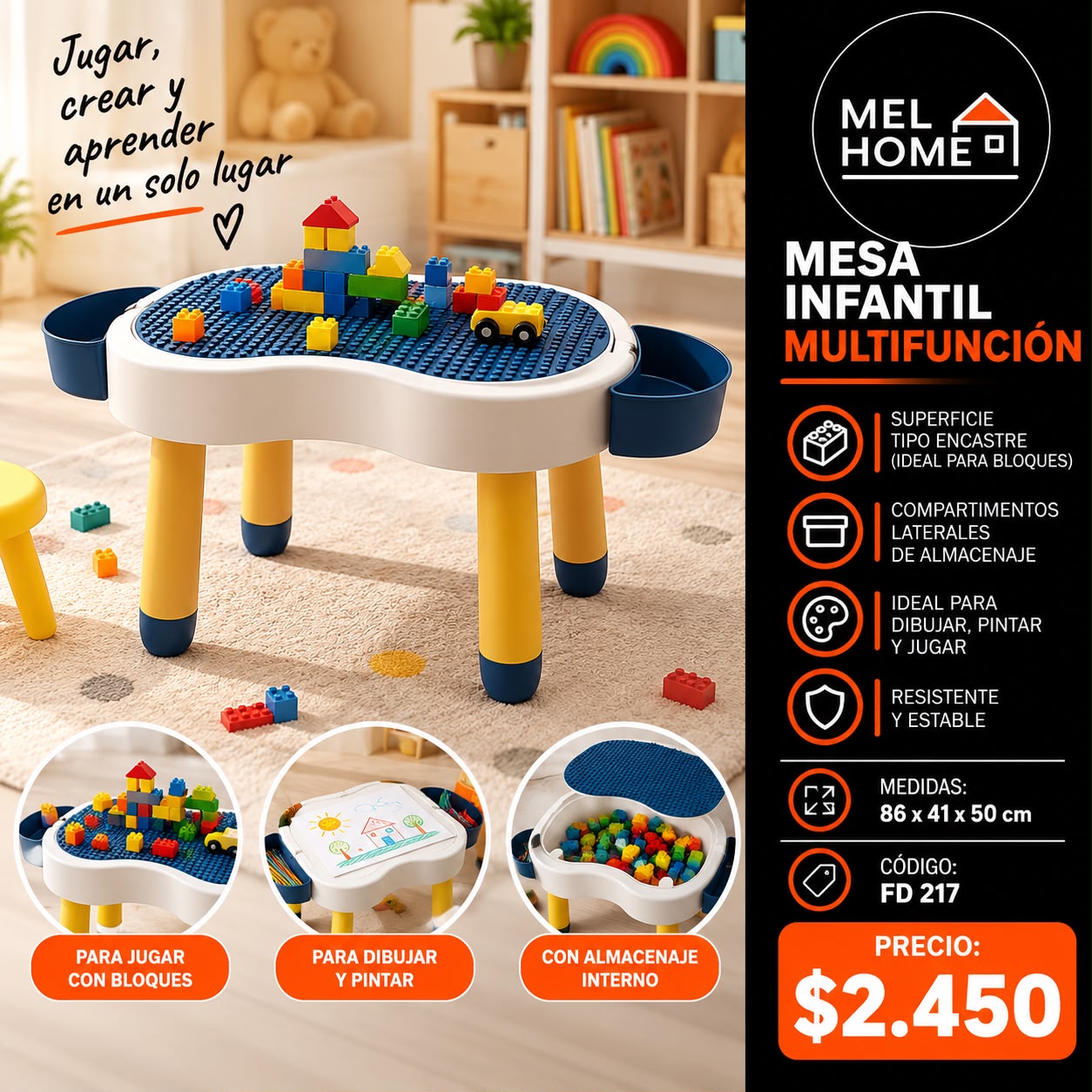 Mesa Multifunción