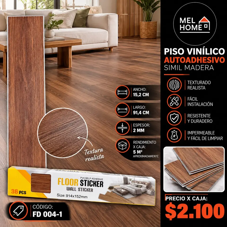 Piso vinilico