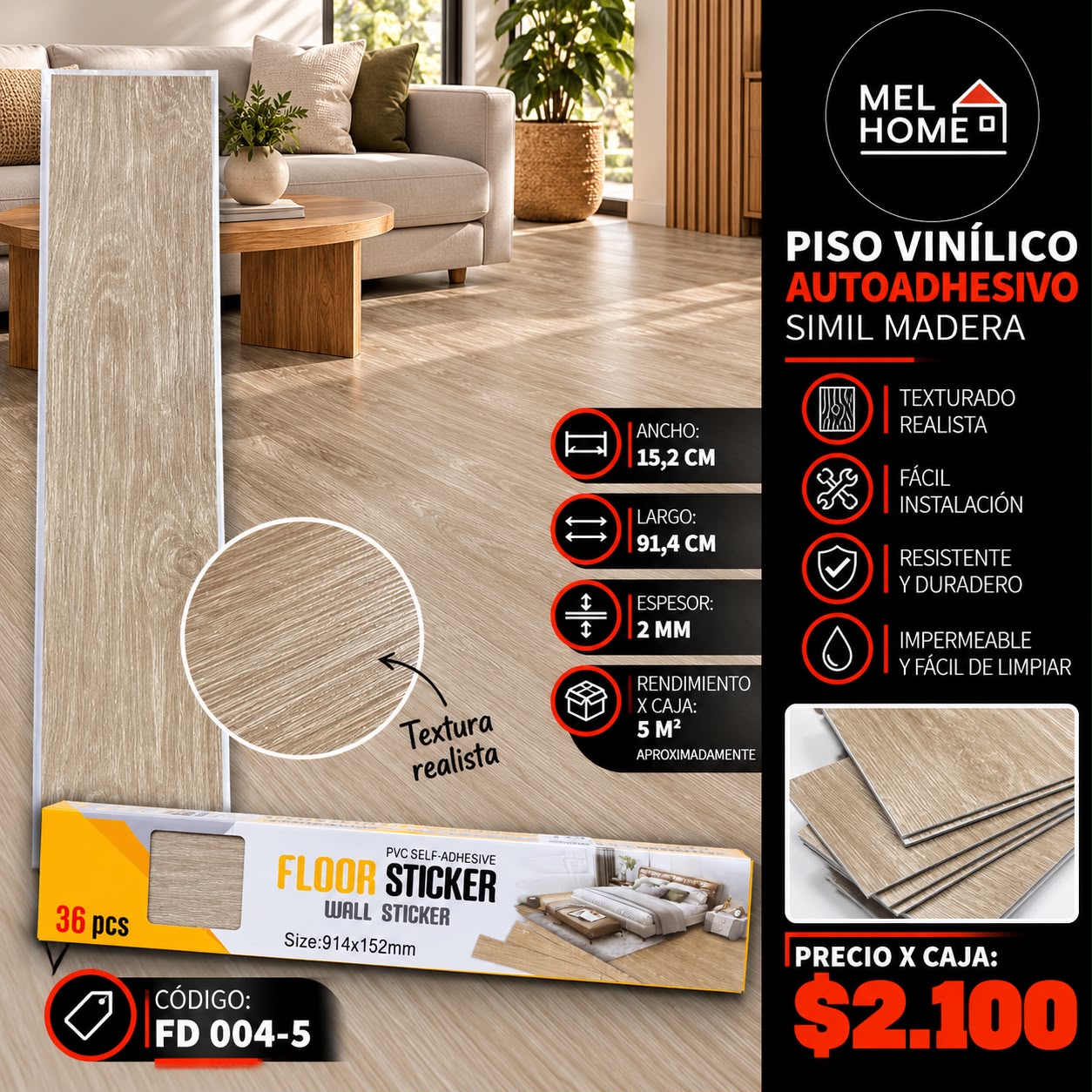 Piso Vinilico