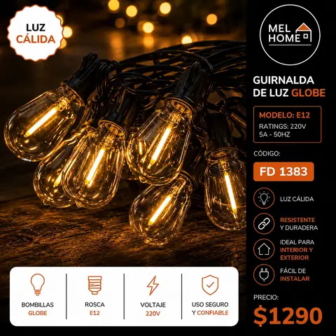 Guirnalda de luz