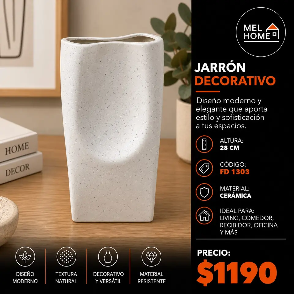 Jarrón decorativo