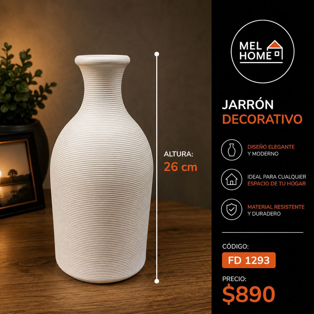 Jarrón decorativo