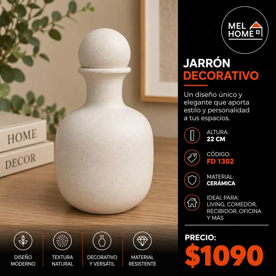 Jarrón decorativo