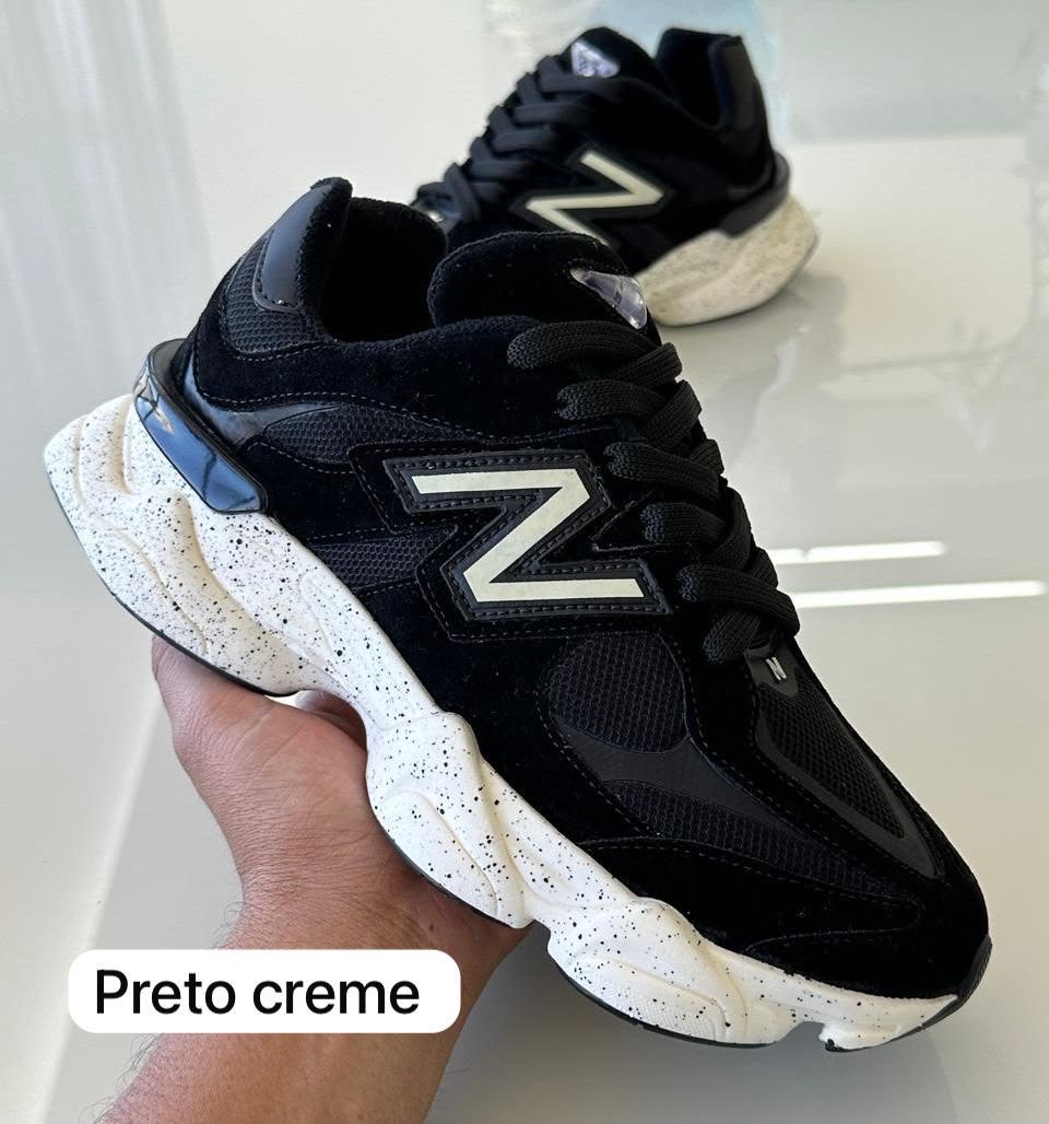 New balance negro crema