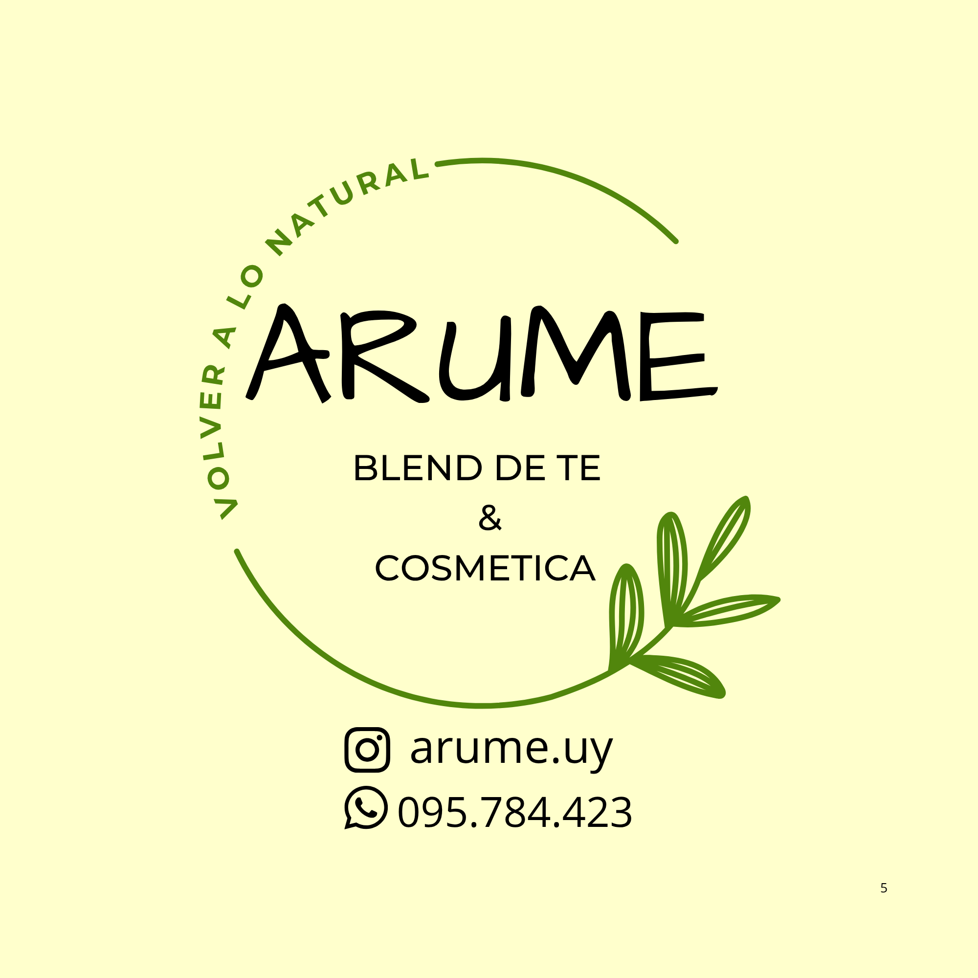 ARUME - Volver a lo Natural