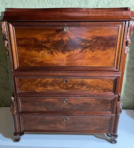 Mueble, restaurado, estilo, victoriano
