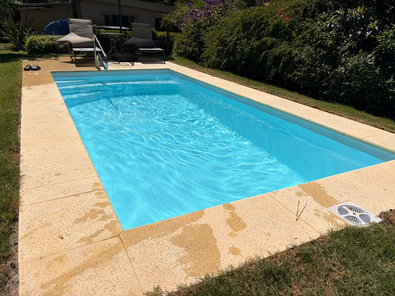 Piscina 6 × 3 m – Instalación completa
