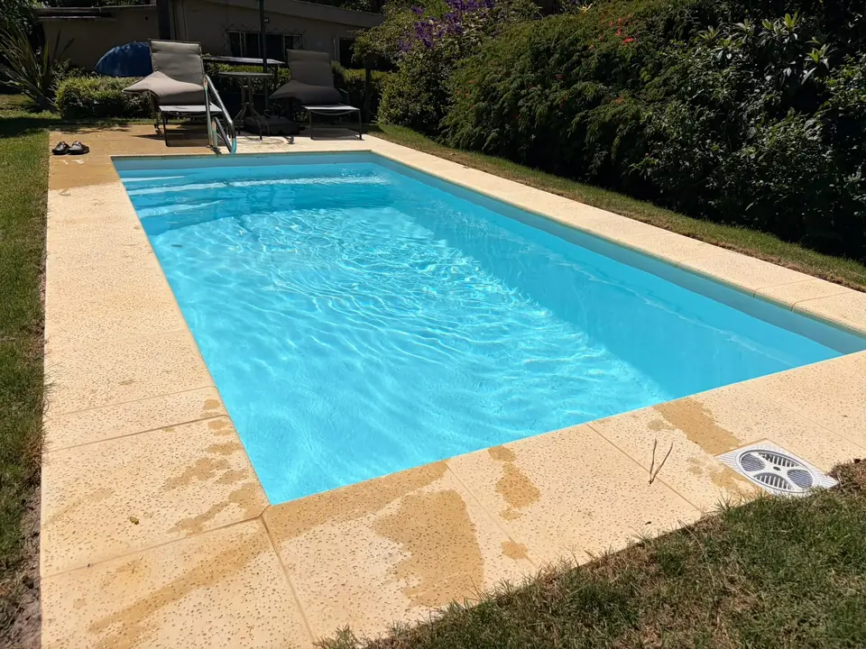 Piscina 6 × 3 m – Instalación completa