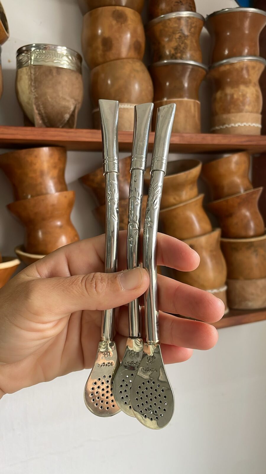 Bombilla de alpaca