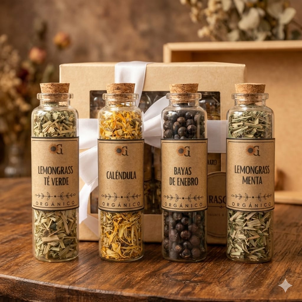 Box de cuatro infusiones