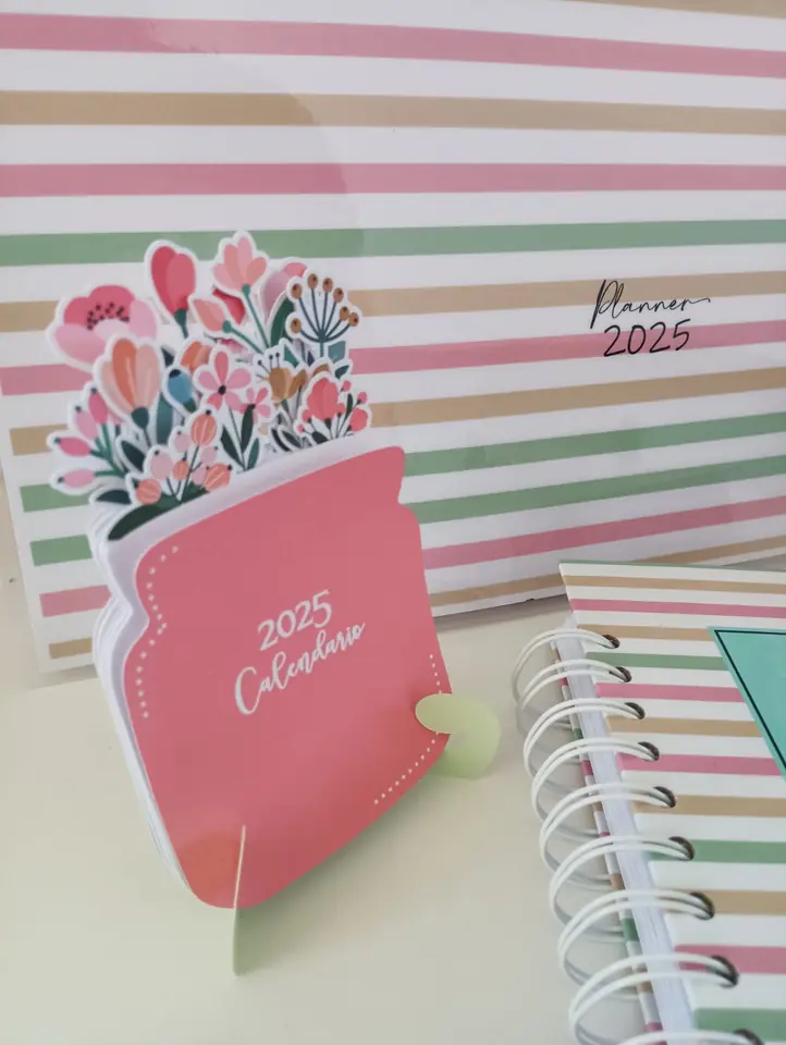 Kit 2 - Agenda/Planners/Calendario