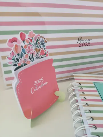 Kit 2 - Agenda/Planners/Calendario