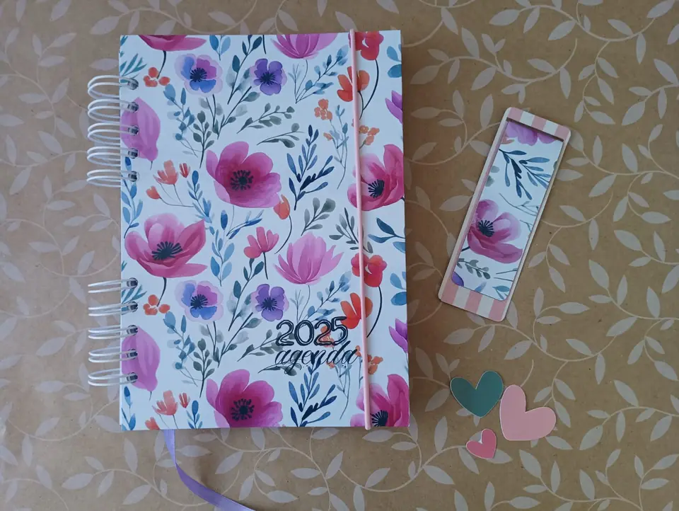 Agenda - Tapa en Tela