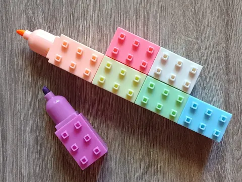 Resaltadores Lego